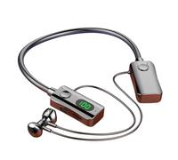 Auricolari wireless - Auricolare per display digitale portatile, cuffie per il collo sportivo | Dispositivo audio in-ear in silicone per camminare, guidare, correre, andare in bicicletta