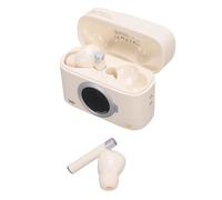 Auricolari Wireless Auricolari Bluetooth Leggeri con Cancellazione del Rumore per Giochi e Chiamate ABS+silicone (Beige)