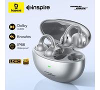 Auricolari wireless Baseus Inspire XC1 Sound by Bose con clip per l'orecchio, Bluetooth 6.1, auricolari open-ear, 4 microfoni, auricolari a clip.