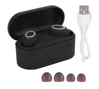 Auricolari wireless Bluetooth 5.0 Design resistente al sudore Qualità del suono Controllo on-ear Lunga durata della batteria Custodia di ricarica