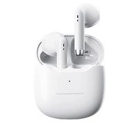 Auricolari wireless Bluetooth 5.3 con microfono per allenarsi con cancellazione del rumore blu auricolari bassi profondi TWS auricolari wireless con custodia di ricarica per iPhone Android