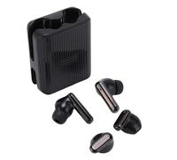 Auricolari Wireless Bluetooth 5.4 Auricolari Avanzati con Controllo Touch Chiaro e Suono Avanzato per attività Sportive Impermeabili 2 Paia per Stile di Attivo (BLACK)