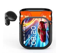 Auricolari wireless Bluetooth 5.4 con display a LED ad alta fedeltà, impermeabili, IP55, traduzione Ai in tempo reale, traduttore di lingue bidirezionali, cancellazione del rumore, per lo sport