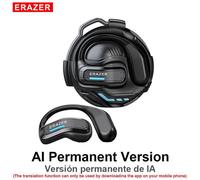 Auricolari wireless Bluetooth ERAZER X8OWS, traduzione in tempo reale in 135 lingue, musica, chiamate e riepilogo riunioni - Compatibili con