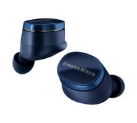 Auricolari wireless Bluetooth TWS Bowers & Wilkins con microfono, impermeabili IP54, blu notte