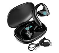 Auricolari wireless - Clip sulle cuffie | Auricolari wireless | Aurnogeni a traduzione multilingue | Earbud di traduzione portatile con app | Dispositivo di traduzione a due vie per riunioni di lavoro