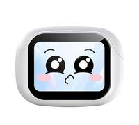 Auricolari wireless compatibili con Bluetooth, custodia di ricarica da 400 mAh, audio ad alta fedeltà AI traduzione in tempo reale touchscreen LED a lunga durata della batteria per viaggi e uso