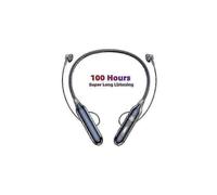 Auricolari wireless con 100 ore di autonomia, Bluetooth 5.0, modelli S720 e S880, con archetto da collo.