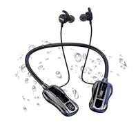 Auricolari wireless con archetto da collo, suono ad alta fedeltà, comode cuffie con lunga durata della batteria, auricolari con archetto per il collo, per gli amanti della musica, studiare