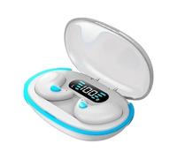 Auricolari wireless con cancellazione del rumore, cuffie in-ear compatte, comode cuffie sportive, audio ad alta fedeltà, auricolari invisibili per famiglia, amici, fitness, pendolari e attività