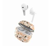 Auricolari wireless con custodia di ricarica T'NB TERRAZZO Beige