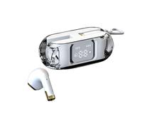 Auricolari wireless con doppio microfono HD, impermeabili IPX7, Bluetooth 5.4, cuffie aperte, audio stereo Hi-Fi, ganci auricolari sportivi, lunga