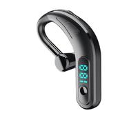 Auricolari wireless da corsa, auricolari wireless con cancellazione del rumore, bassi profondi, cuffie senza fili a prova di sudore, con ganci per le orecchie e display LED, bassi profondi, lunga