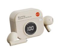 Auricolari wireless da gioco, semi in-ear, con cancellazione del rumore, custodia di ricarica per fotocamera, lunga durata, per adulti, telefoni, giochi, casa, viaggi, donne e uomini