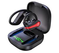 Auricolari wireless ergonomici, cuffie Bluetooth 5.3 con comandi a pulsante sensibili, ideali per gli appassionati di fitness e gli amanti della