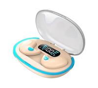 Auricolari wireless in ABS, cuffie wireless per dormire, con cancellazione del rumore, auricolari sportivi, leggeri, per corsa, palestra, lavoro, sonno