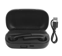 Auricolari wireless in-ear con stereo binaurale, controlli touch e display LED, cuffie Bluetooth 5.1 ergonomiche e leggere per chiamate chiare e tutto