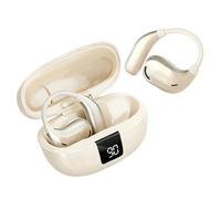 Auricolari Wireless | Indicatore della batteria con riduzione del rumore - Auricolari collegabili con auricolare aperto - per ufficio viaggi corsa palestra scuola azienda all'aperto uomo donna