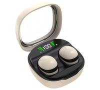 Auricolari wireless invisibili per dormire, ultra sottili, indolori, per chi dorme sul fianco, con cancellazione del rumore, discreti mini auricolari per una maggiore durata, durata della batteria 24H