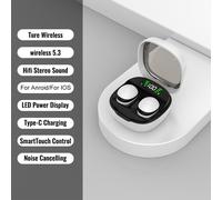 Auricolari Wireless Mini13 con Design Minimalista per Uso Quotidiano e Comfort