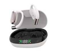 Auricolari wireless OWS a orecchio aperto con gancio auricolare e batteria da 36 ore.