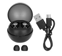 Auricolari wireless per dormire, mini cuffie invisibili per chi dorme su un fianco, comode, con cancellazione del rumore, Bluetooth 5.3, cuffie