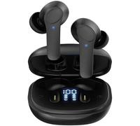 Auricolari wireless per Honor400 90 200Lite 200Pro 200 90Smart X6c X8 X8a X7b X6a X6 X6b Magic7 6 5 4Lite & Pro auricolari auricolari 5.3 Bluetooth IPX6 Smart Touch 35H tempo di riproduzione (nero)