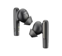 Auricolari Wireless Poly Voyager Free 60 UC Bluetooth 5.3 ANC 24h Riproduzione Nero Carbone