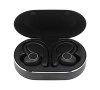 Auricolari Wireless Q23 PRO, Design del Gancio per L'orecchio Cuffie Bluetooth 5.1 Stereo HiFi Auricolari sopra L'orecchio con Custodia di Ricarica Wireless Auricolari Sportivi(Nero)
