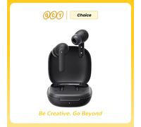 Auricolari Wireless QCY Buds TWS Bluetooth 5.3 con Driver Dinamico da 10mm, Riduzione del Rumore del Vento AI, Bassa Latenza 68ms, 35 Ore di Autonomia