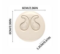 Auricolari wireless Qianying per dormire - Bluetooth 5.3 Mini in-ear per chi dorme su un fianco, orecchie piccole, donne e uomini, compatibili con