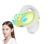 Auricolari wireless single - 5.3 Open Ear Clip Headphones | Bone Conduction Design with 10H Playtime | Auricolari leggeri per Cycling, Gym, Smart Phones, Running, Outdoor Training