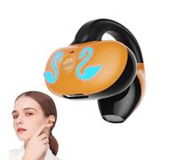 Auricolari wireless single - 5.3 Open Ear Clip Headphones | Bone Conduction Design with 10H Playtime | Auricolari leggeri per Cycling, Gym, Smart Phones, Running, Outdoor Training