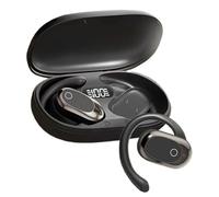 Auricolari wireless - Struttura in materiale ABS, struttura in metallo, design elegante, gancio per l'orecchio, vestibilità comoda, microfoni anteriori e posteriori, per ascoltare musica, chiamate