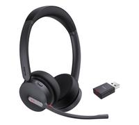 Auricolari Yealink WH64 Hybrid Dual UC wireless DECT Bluetooth Ufficio ANC Nero