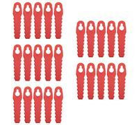 Aurikall Set di Lame per Tosaerba in ABS Resistente agli Urti - 25 Lame di Ricambio in plastica compatibili con Accessori per tagliaerba a Dente di L85 per la Manutenzione del Giardino e