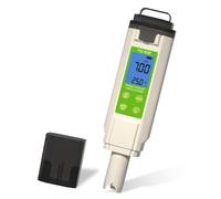 AURIVEE Tester Acqua 7-in-1，Misuratore Digitale pH TDS EC ORP Salinità S.G & Temperatura per Piscine Salate, Vasche Idromassaggio, Acquari, Idroponica & Acqua Potabile - Kit Test Acqua Professionale