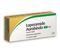 Aurobindo Pharma Italia - Loperamide 2 mg - Farmaco Per La Diarrea 15 Capsule