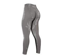 AUROLA Serpent Snake - Leggings da Allenamento Senza Cuciture per Donne, Ragazze, a Prova di Squat, a Costine, Spessi Pantaloni da Palestra, Moka, M