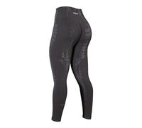 AUROLA Serpent Snake - Leggings da Allenamento Senza Cuciture per Donne, Ragazze, a Prova di Squat, a Costine, Spessi Pantaloni da Palestra, Marrone Castagno, S