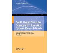 Aurona Gerber South African Computer Science and Information Systems (Tascabile)