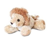 Aurora World- Aurora, 12757, Mini Flopsies, Lionel Leone, 20.5cm, Peluche, Marrone Dorato, Colore