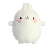 AURORA, 14216, Molang Med, 10 in, peluche coniglio, bianco