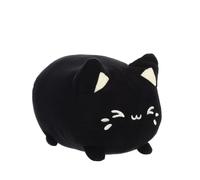 AURORA, 14272, Gustoso Sesamo Nero Pesca Meowchi, 7 Pollici, Giocattolo Morbido