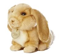 Aurora, 26164, MiYoni Coniglietto con le orecchie a sventola, 20,5cm, Peluche, Marrone