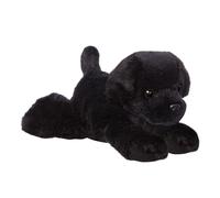 Aurora, 31295, Mini Flopsies, Blackie Labrador, 20cm, peluche, nero Realistico