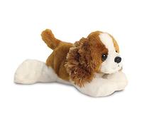 AURORA, 31712, Mini Flopsies Charles The Spaniel Dog, 20,3 cm, Peluche, Marrone e Bianco
