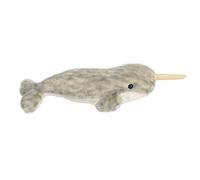 Aurora, 31722, Mini Flopsies, Narvalo, 20.5cm, Peluche, Grigio