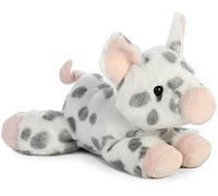 Aurora, 31743, Mini Flopsies, Porco a pois, 20.5cm, peluche, bianco