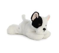 Aurora, 31745, Mini Flopsies, Bulldog francese, 20.5cm, peluche, bianco